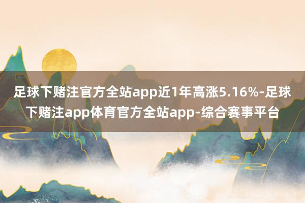 足球下赌注官方全站app近1年高涨5.16%-足球下赌注app体育官方全站app-综合赛事平台