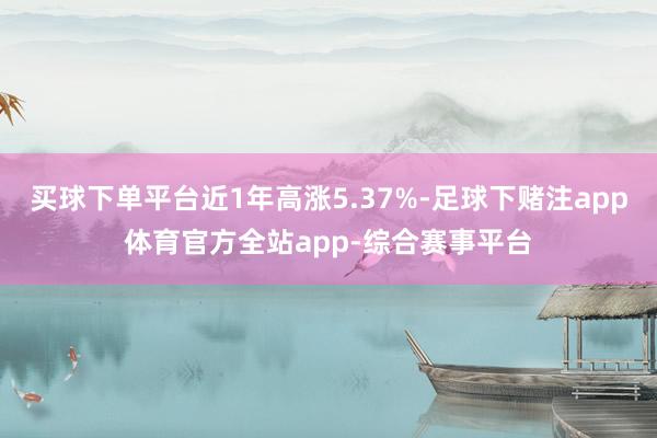买球下单平台近1年高涨5.37%-足球下赌注app体育官方全站app-综合赛事平台
