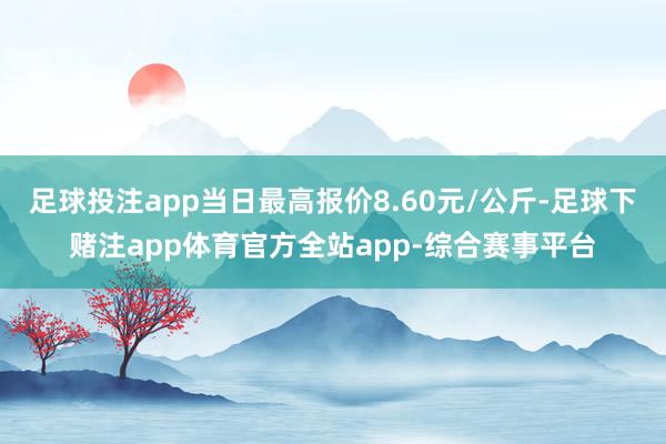 足球投注app当日最高报价8.60元/公斤-足球下赌注app体育官方全站app-综合赛事平台