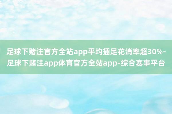 足球下赌注官方全站app平均插足花消率超30%-足球下赌注app体育官方全站app-综合赛事平台